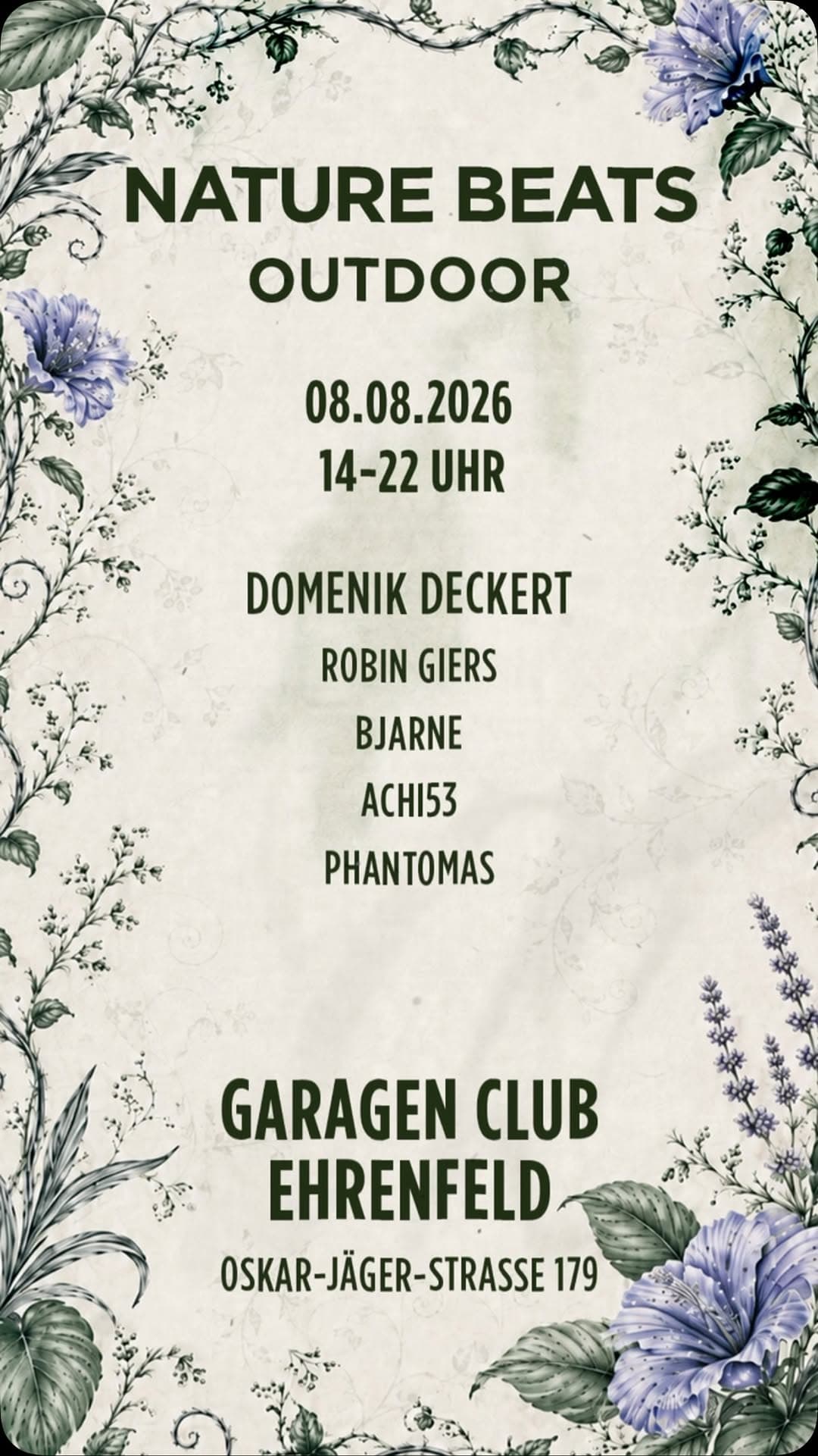 Outdoor-Party Garagen Club